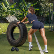 Ensemble short crop top - Courage d'Esther