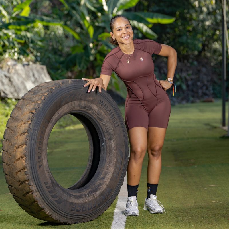 Combinaison Short Liserets