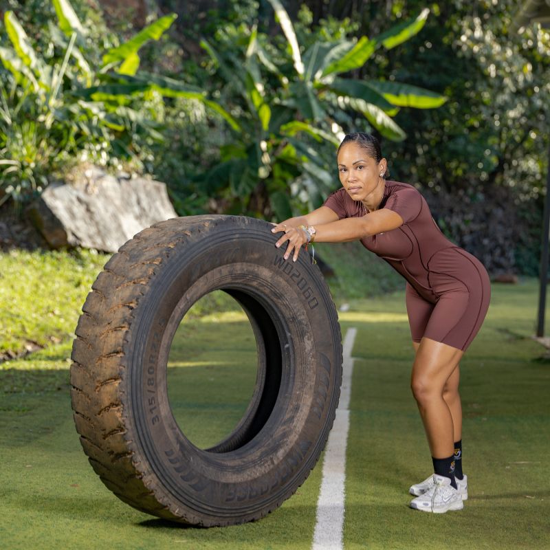 Combinaison Short Liserets