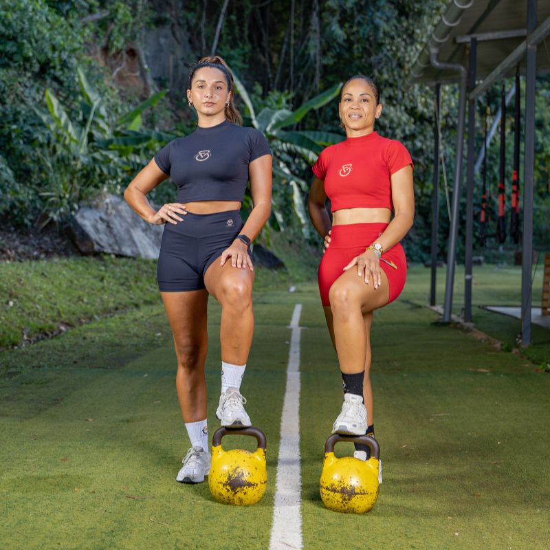 Ensemble short crop top - Courage d'Esther