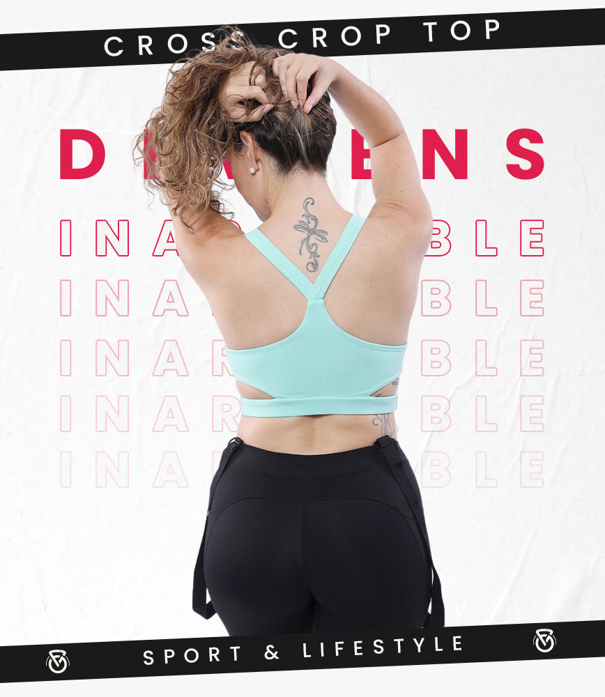 | Cross Crop Top : brassière