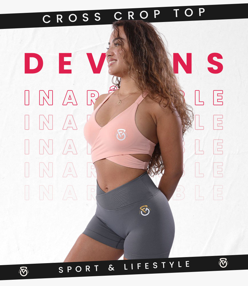 | Cross Crop Top : brassière