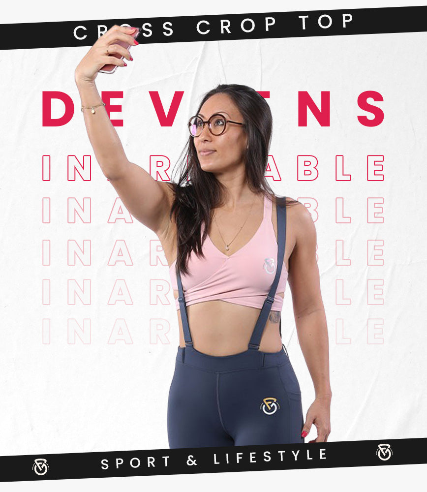 | Cross Crop Top : brassière
