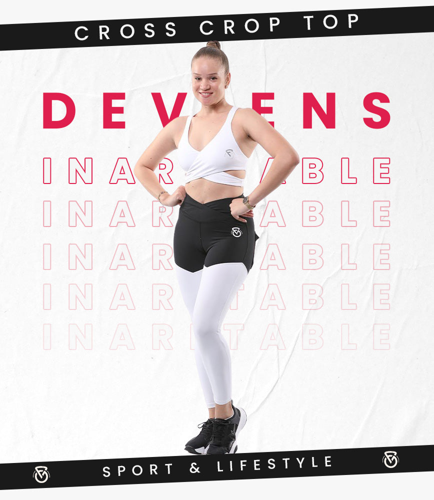 | Cross Crop Top : brassière