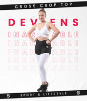 | Cross Crop Top : brassière