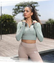| Crop Top Manches longues