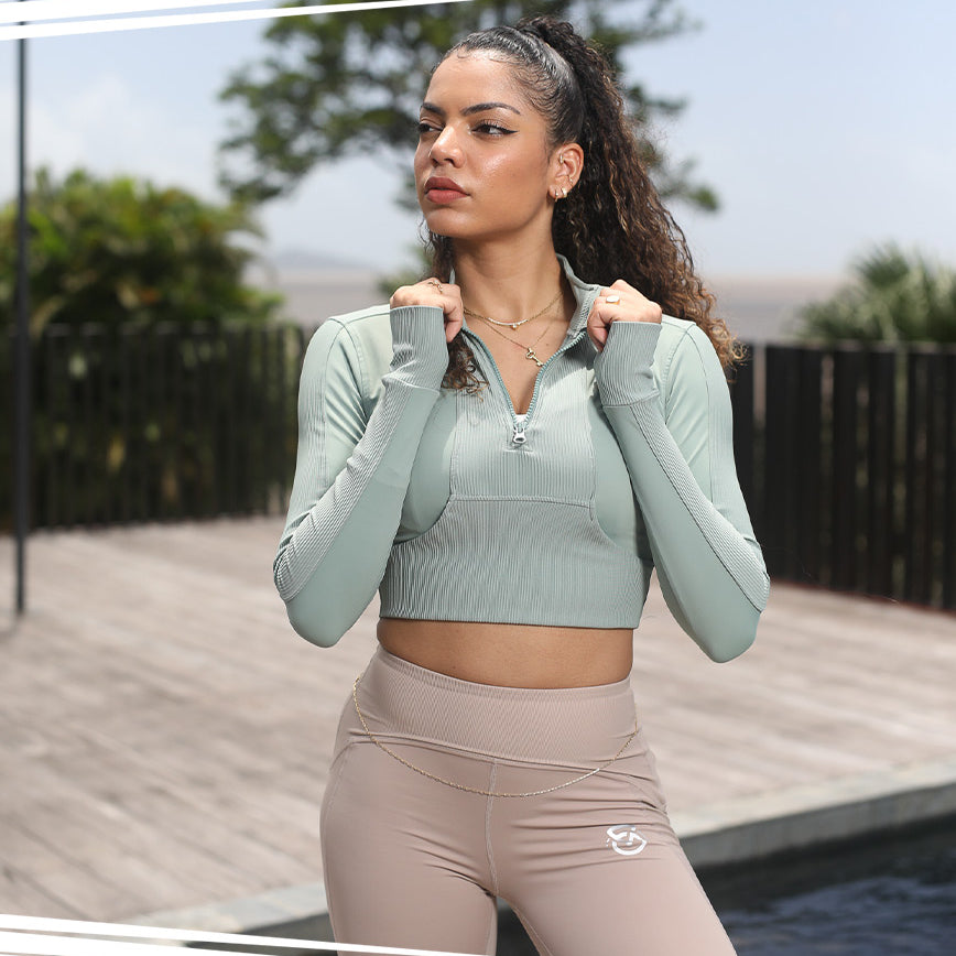 | Crop Top Manches longues